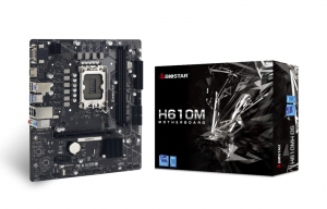 Материнская плата BIOSTAR H610MH D5 / Socket 1700 / Intel H610 / DDR5 / mATX thumbnav 1