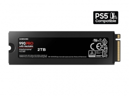 M.2 NVMe SSD Samsung SSD 990 PRO w/Heatsink / 2.0TB  / PCIe4.0 x4 / NVMe2.0 thumbnav 2