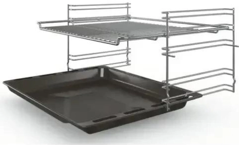 Плита газовая Bosch HXN390D50L / 4 конфорок / 60 см / Нерж. сталь photo 2