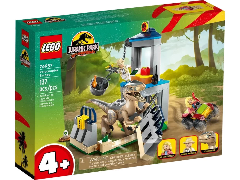 Constructor Lego Jurassic World 76957 de la 4+ ani photo 1