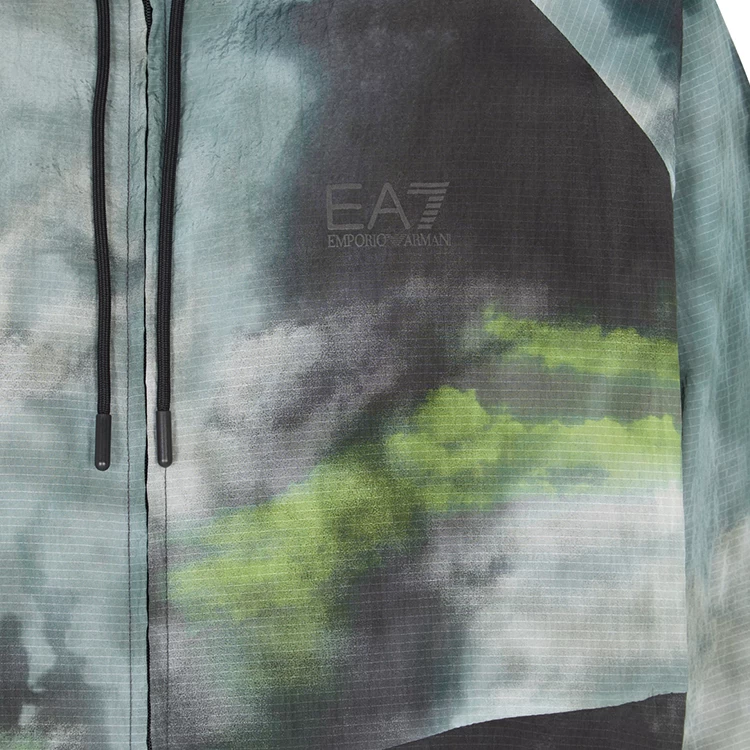 Trening pt Barbati EA7 EMPORIO ARMANI VENTUS7 M T-SUIT HOODIE FZ CH S Multicolor photo 4