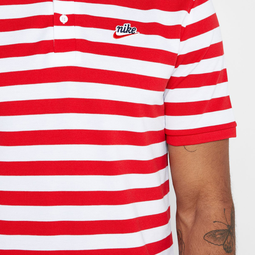  Polo pt bărbați Nike M NSW HE POLO PQ SCRIPT L Rosu  photo 3