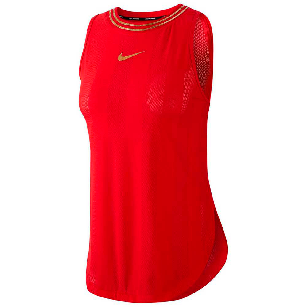 Maiou Nike W NK TANK GLAM / Femei / XS / Rosu photo 1 Maiou Nike W NK TANK GLAM / Femei / XS / Rosu photo 1