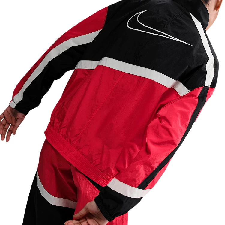 Jacheta Nike W NSW STREET WVN JKT S Rosu Femei photo 4