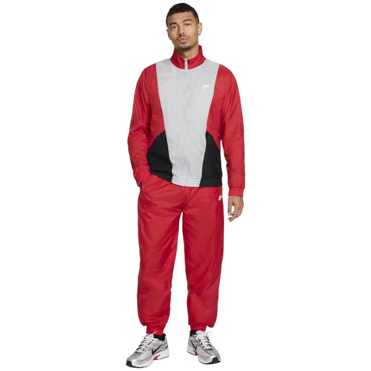 Trening pt Barbati Nike M NK CLUB WVN TRK SUIT XS Rosu photo 4