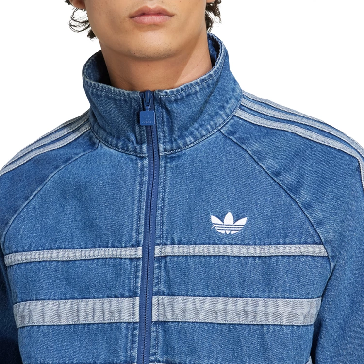 Мужская Толстовка Adidas FIRST TT DENIM L Синий photo 4