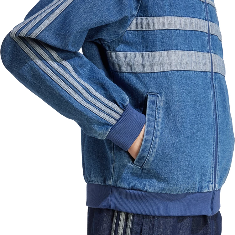 Мужская Толстовка Adidas FIRST TT DENIM L Синий photo 5