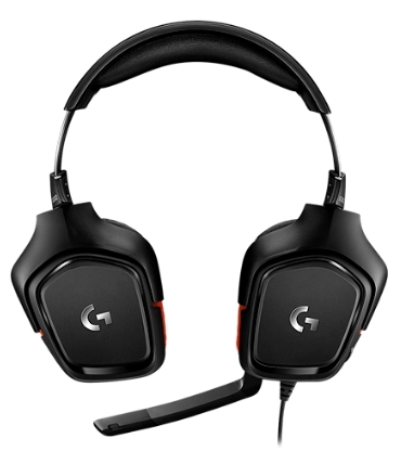 Căști Logitech Negru cu rosu Cu fir / Gaming / Negru cu rosu photo 2