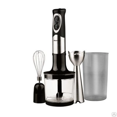 Blender Maxwell MW1157, 700 W, 2 trepte viteza, Sur cu negru photo 1