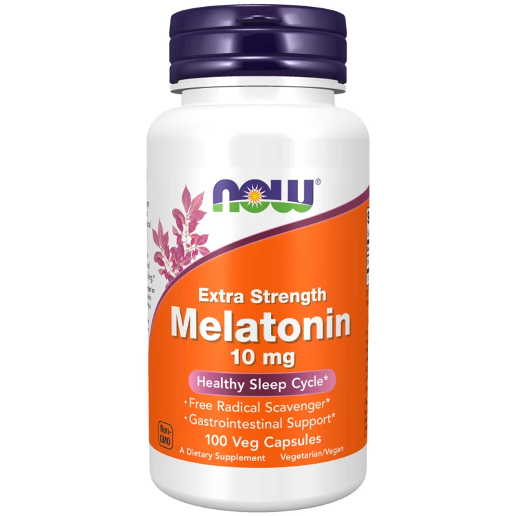 Витамины Now Foods Extra Strength Melatonin 10 mg photo 1