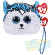 TY TY95225 Tf Sequins Slush - Husky 10cm (Wristlet) 