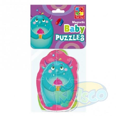 60655 Baby Puzzle Magnetic Monstri photo 1