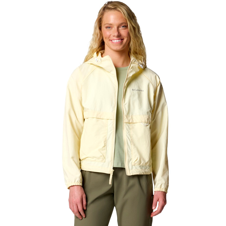 Jacheta Columbia Spire Valley Windbreaker M Galben Femei photo 2