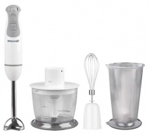 Блендер Maxwell MW1158, 700 мл, 700 Вт, 2 скоростей, Белый  