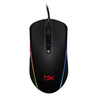 HYPERX Pulsefire SURGE Gaming Mouse, 200–16000 DPI, 4 DPI presets, Pixart 3389 sensor, Light ring provides dynamic 360° RGB effects, 6 x button mouse with ultra-responsive Omron switches, USB, 130g thumbnav 1