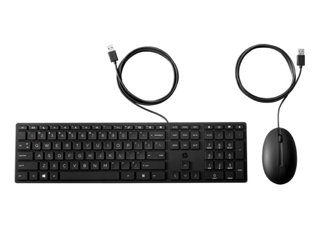 HP Wired Desktop 320MK Mouse and Keyboard photo 1