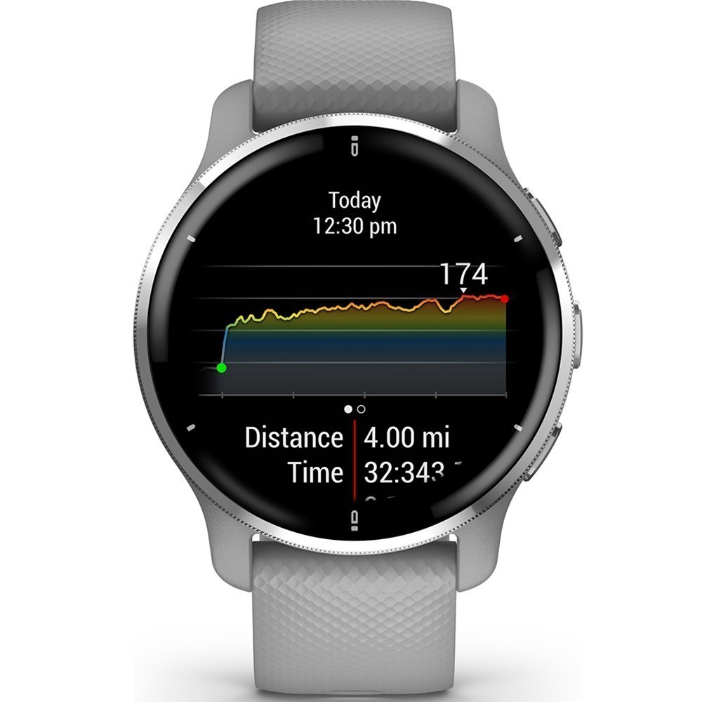 Garmin Venu 2 Plus, Powerder / Silver photo 3