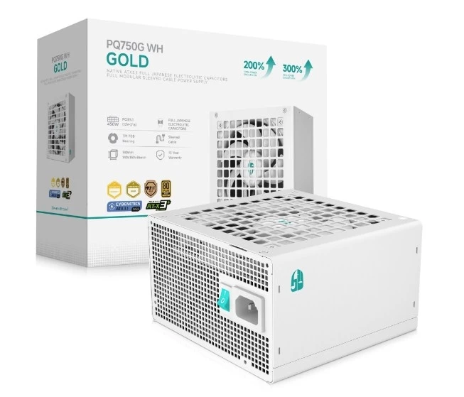 Bloc de alimentare 750W DEEPCOOL PQ750G WH photo 6