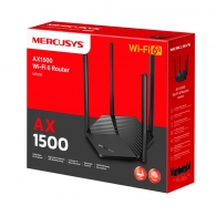 Wi-Fi роутер MERCUSYS MR60X / AX1500 Dual Band / Wi-Fi6 / Gigabit / 1WAN+2LAN / 4 external antennas thumbnav 3