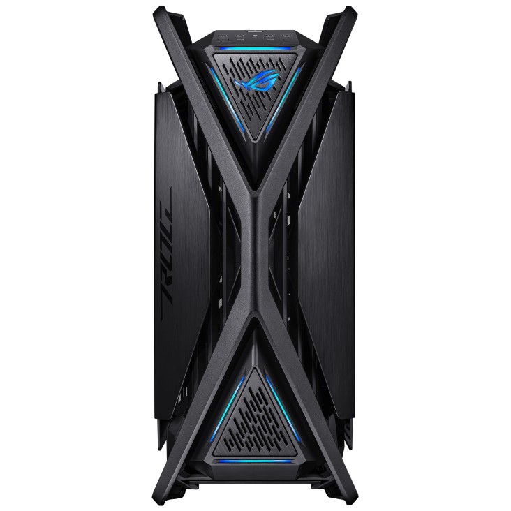 Carcasa ASUS ROG HYPERION GR701 BTF Edition / no PSU / 4x140mm / EATX / Black photo 2