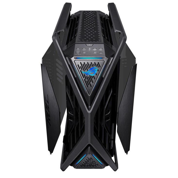 Carcasa ASUS ROG HYPERION GR701 BTF Edition / no PSU / 4x140mm / EATX / Black photo 3