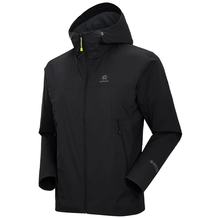 Куртка мужская Kailas Thunderbird LT Hooded Windproof S Черный photo 4