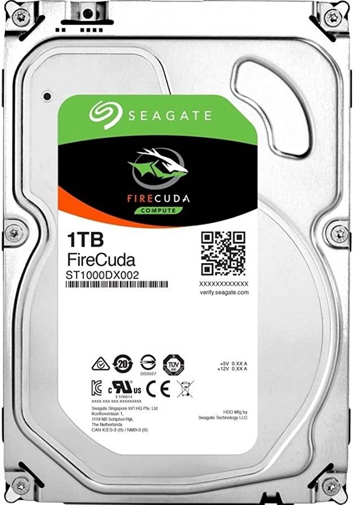 3.5" HDD 1.0TB Seagate Desktop SSHD Hybrid Drive ST1000DX002, 8GB MLC Flash, 7200rpm, 64MB, NCQ, SATAIII, FR photo 1