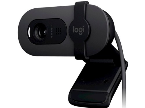 Camera Web Logitech Brio 105 / 1080p/30fps / privacy shutter / mic / USB-A / Graphit photo 2