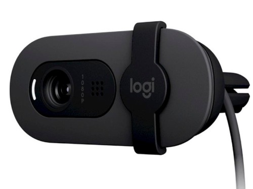 Camera Web Logitech Brio 105 / 1080p/30fps / privacy shutter / mic / USB-A / Graphit photo 3