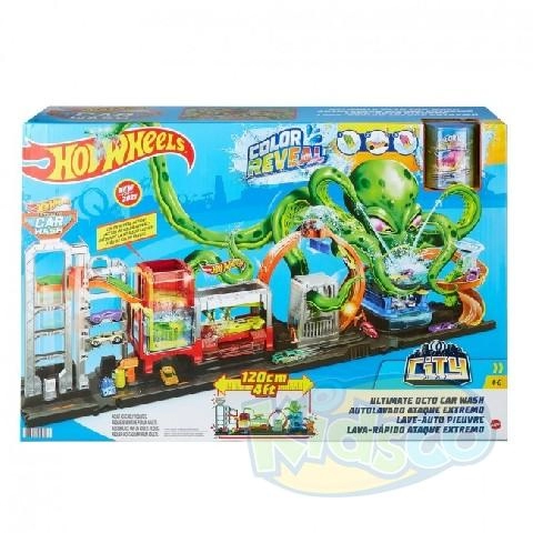 Hot Wheels GTT96 Spalatorie Octopus "Explozie De Culori" photo 1
