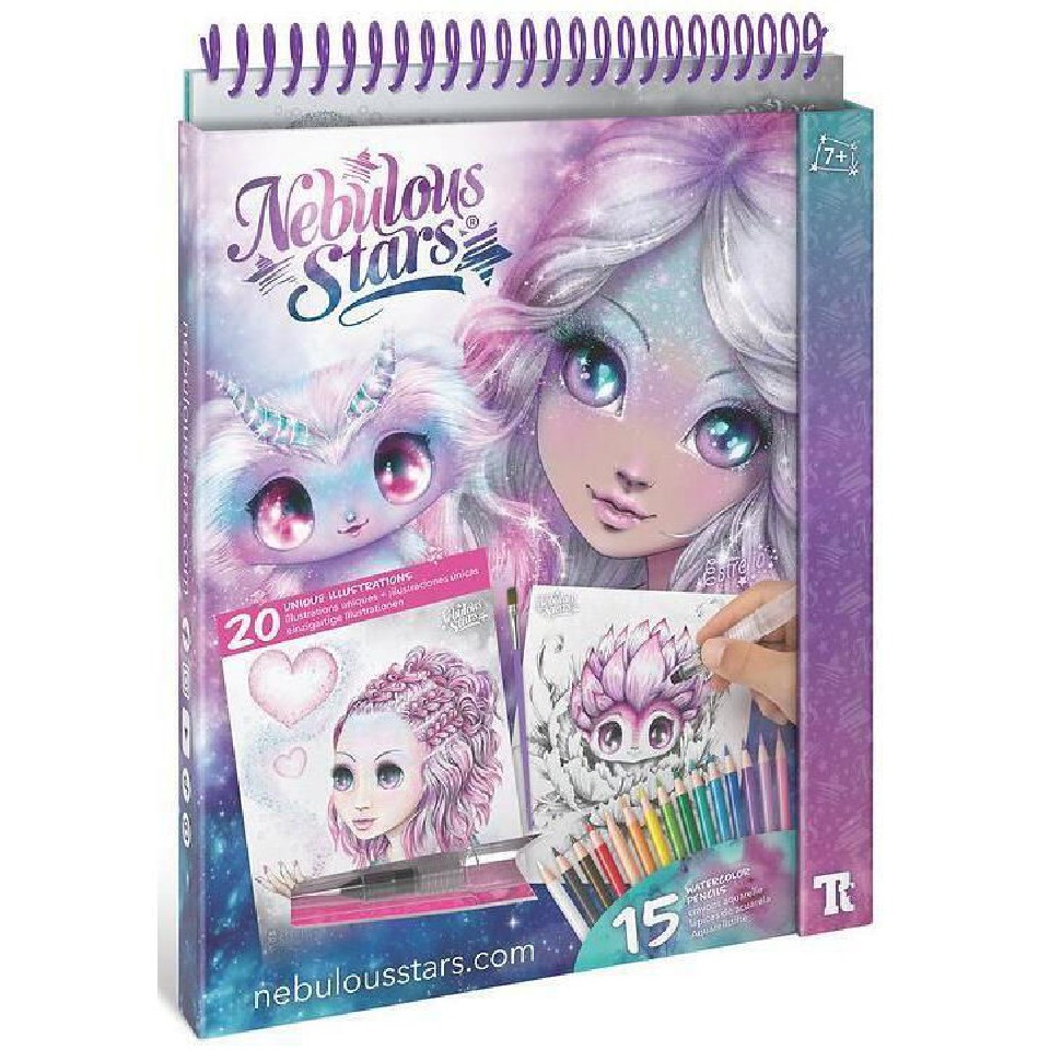 Nebulous Stars 11133 Watercoloring Book Set photo 1