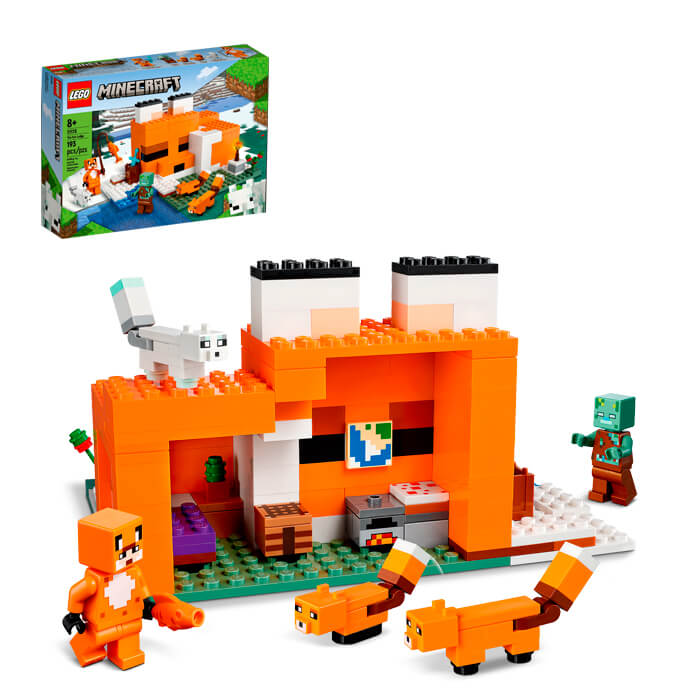 Lego Minecraft Лисья хижина 21178 photo 1