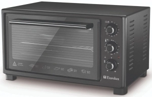 Электрическая печь Eurolux EMNK45B, 45 л, 1100 Вт, Черный 