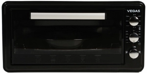 Электрическая печь Vegas VEO-8445B, 45 л, 1500 Вт, Черный 