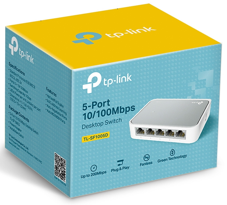 Сетевой коммутатор TP-Link TLSF1005D photo 3