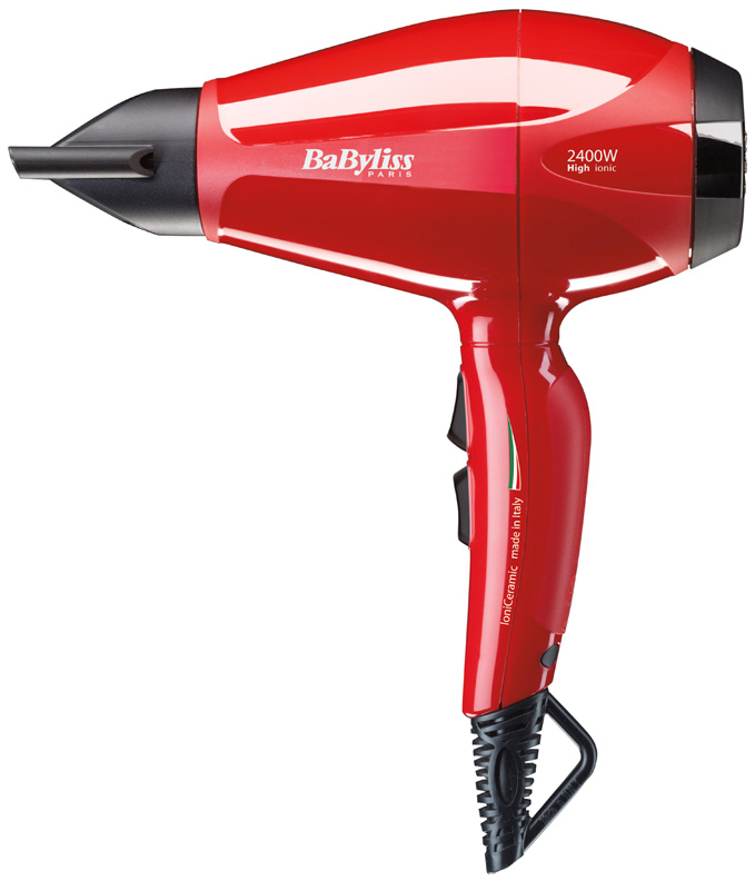 Uscator de par Babyliss 6615E 2400W Rosu photo 1 Uscator de par Babyliss 6615E 2400W Rosu photo 1