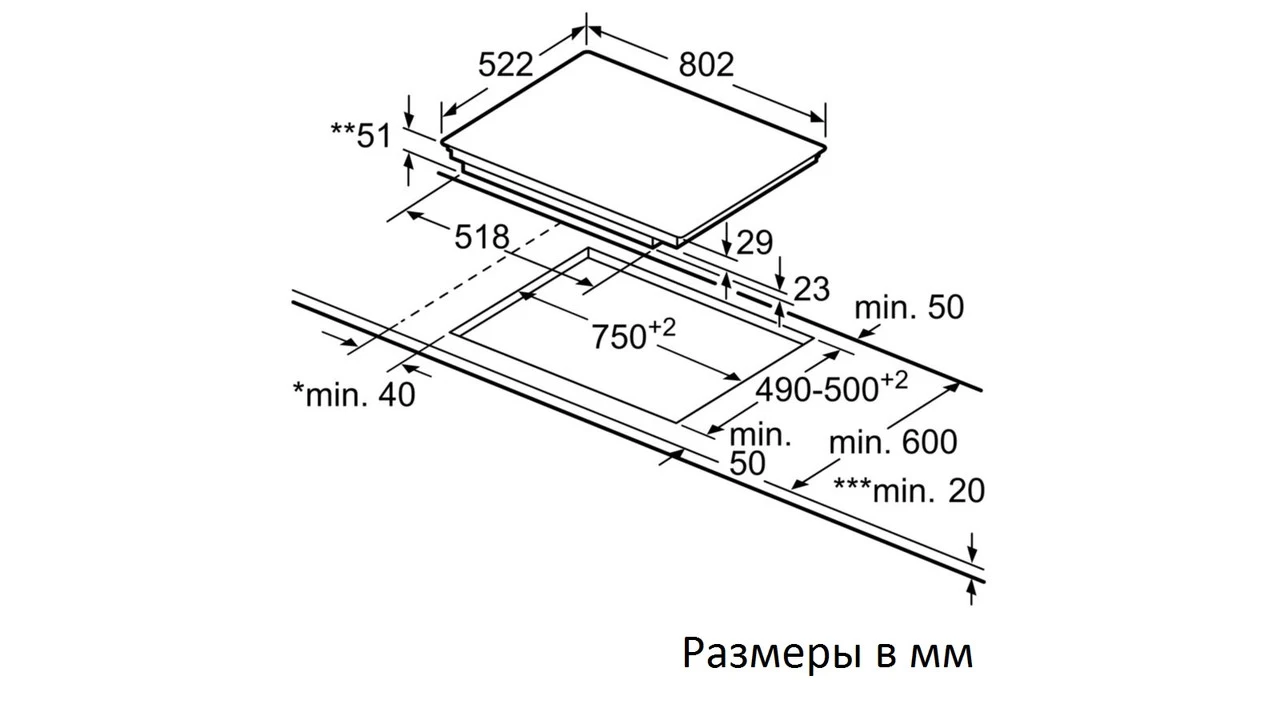 Встраиваемая индукционная панель Bosch PVS851FB5E photo 4