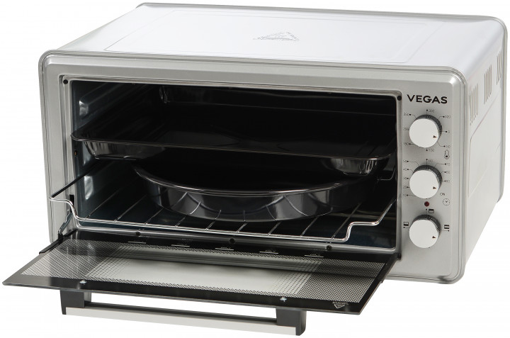Cuptor electric Vegas VEO-8045G, 45 l, 1500 W, Inox photo 5