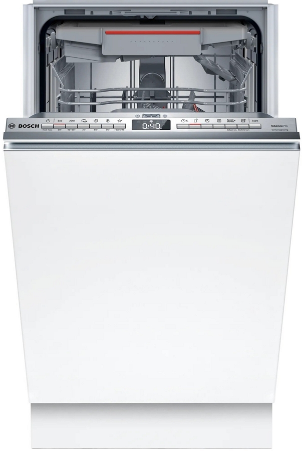 Посудомоечная машина  Bosch SPV4EMX65K Серебристый /10 Комплектов /Узкая photo 1