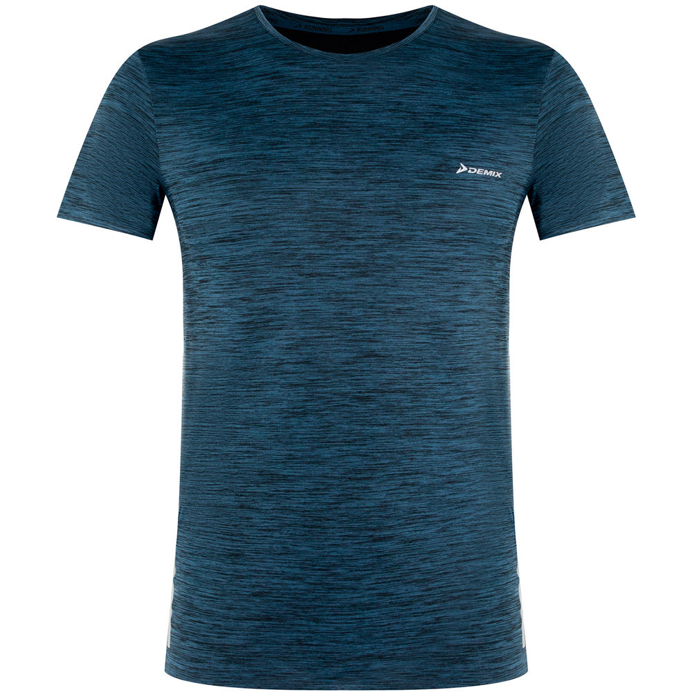 Футболка мужская Demix Men running T-shirt XL Синий photo 1 Футболка мужская Demix Men running T-shirt XL Синий photo 1