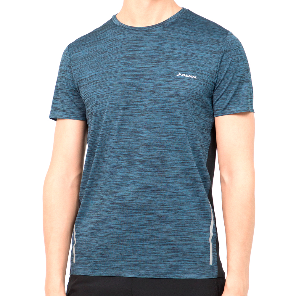 Футболка мужская Demix Men running T-shirt XL Синий photo 2