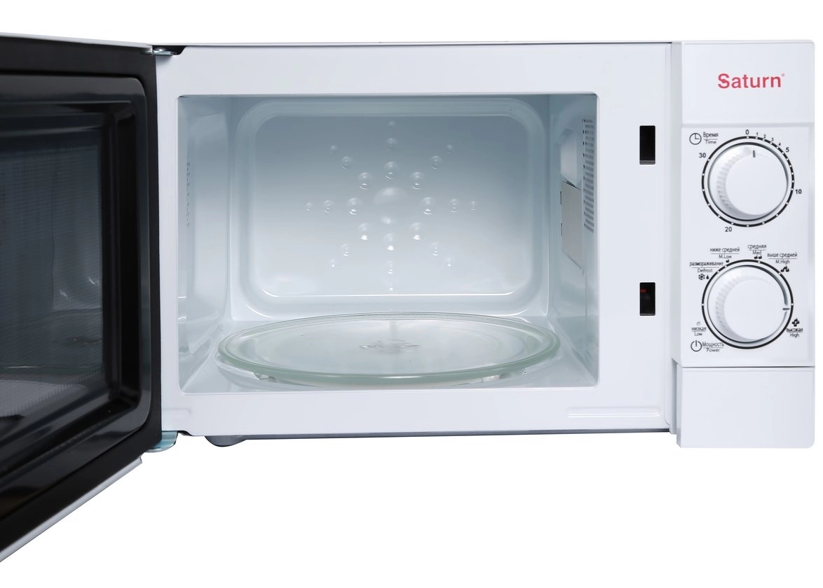 Cuptor cu microunde Saturn ST-MW7155M 700 W / 19 l / Alb photo 4