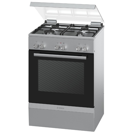 Газовая плита Bosch HGD625255Q / 4 конфорок / 60 см / Нержавеющая сталь photo 1 Газовая плита Bosch HGD625255Q / 4 конфорок / 60 см / Нержавеющая сталь photo 1