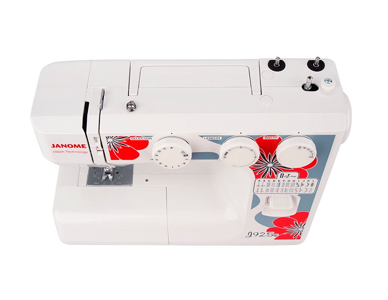 Швейная машина Janome J925S, 6 программ, Белый с красным photo 4