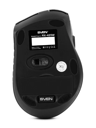 Mouse fara fir Sven RX-425W Gri / Optic / Gri photo 4