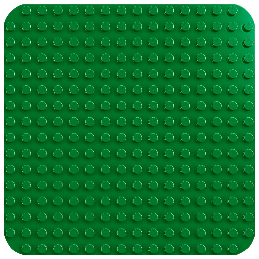 Constructor Lego Duplo Green Building Plate 10460 de la 1.5+ ani photo 2