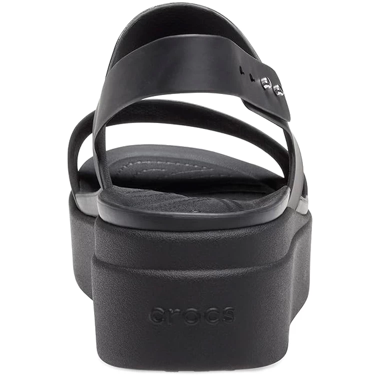 Sandale Crocs Brooklyn Low pt Femei / 37-38 / Negru photo 4