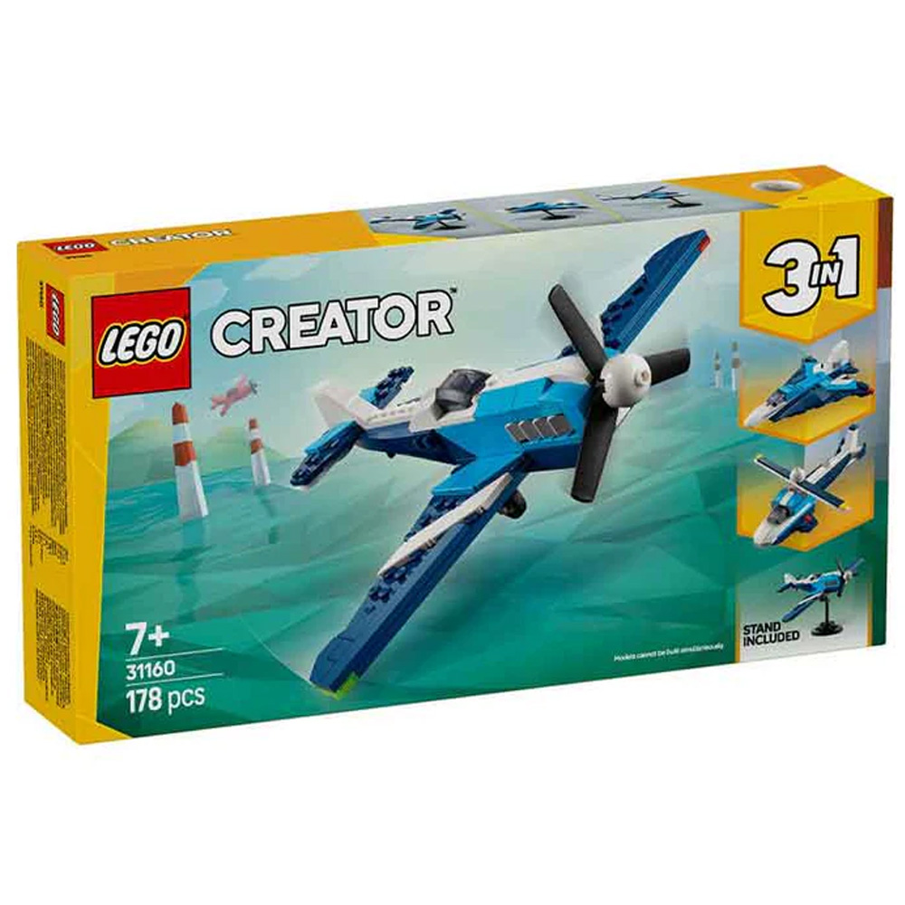 Constructor Lego Creator Aircraft: Race Plane 31160 de la 7+ ani photo 1