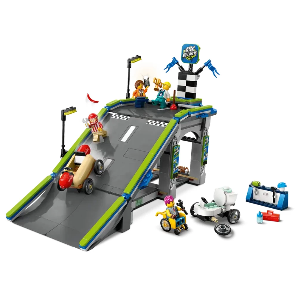 Constructor Lego City No Limits: Race Car Ramp Track 60460 de la 6+ ani photo 4