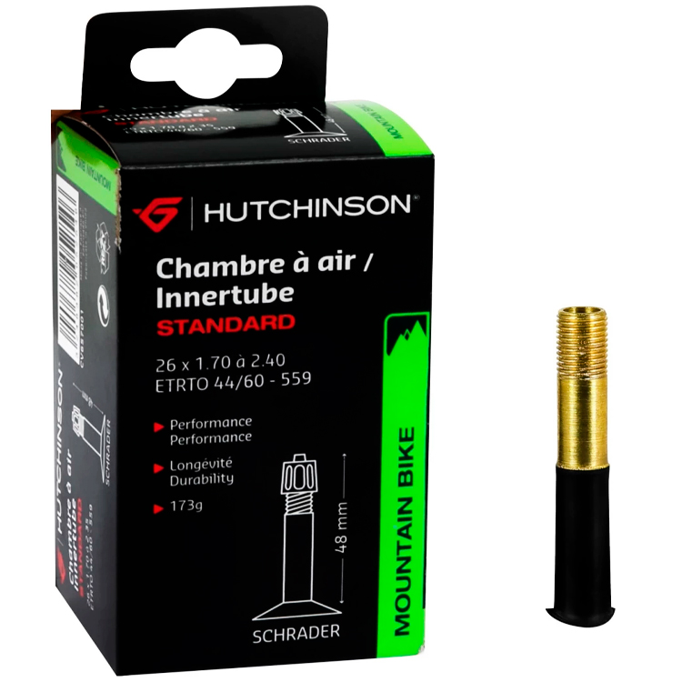 Камера Hutchinson AV 48mm 26x1.70/2.40 Индия photo 1